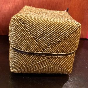 Hand made beaded small box